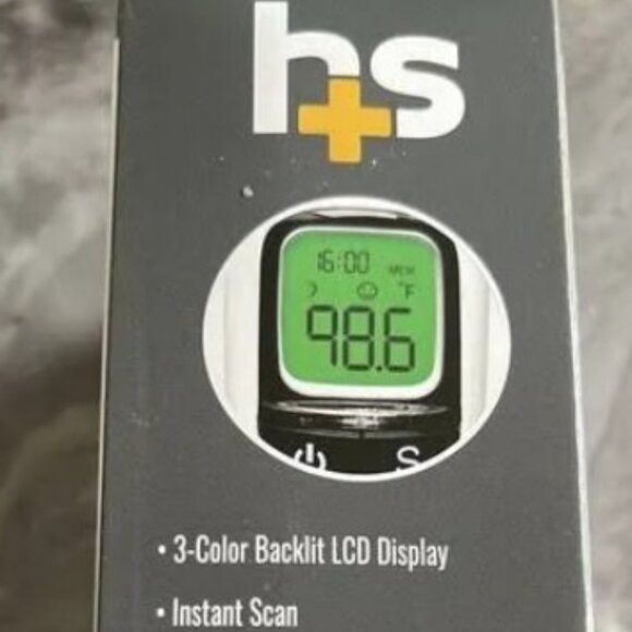 Healthsmart Talking Infrared Ear & Forehead Thermometer, Visual Fever Alarm - Picture 6 of 8